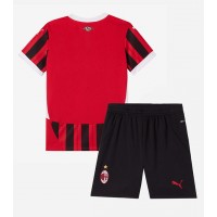 Dječji Nogometni Dres AC Milan Domaci 2024-25 Kratak Rukav (+ Kratke hlače)